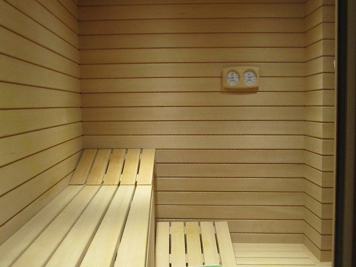 Sauna in legno su misura